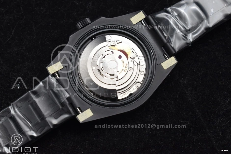 DLC DIW VS3135 on VSF Submariner DLC Blue Bracelet Sandblasted Edition 1:1 Best Dial Black 0129